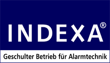 INDEXA geschulter Betrieb für Alarmtechnik